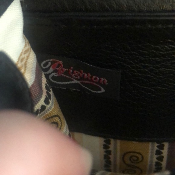 Brighton Clutch Crossbody Leather Bag Small - Picture 7 of 10